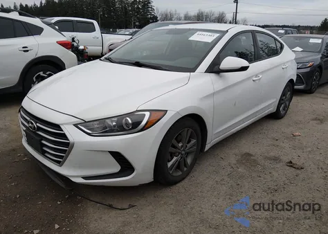 2018 Hyundai Elantra Sel из США, поврежденный, VIN 5NPD84LF1JH215649